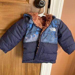 Kids NorthFace Reversible Coat
